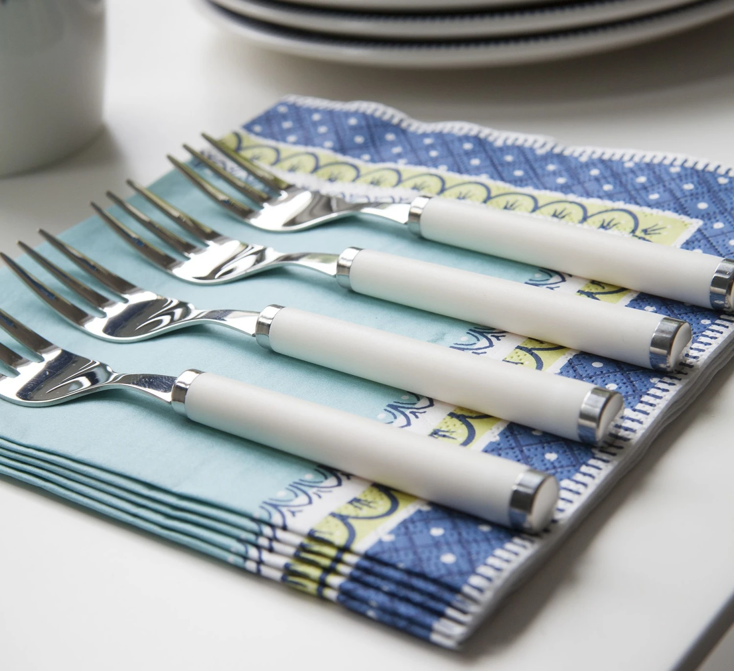 Villeroy & Boch Bestekset Play! - White Pearl - 30 Delig / 6 Personen - Afbeelding 4