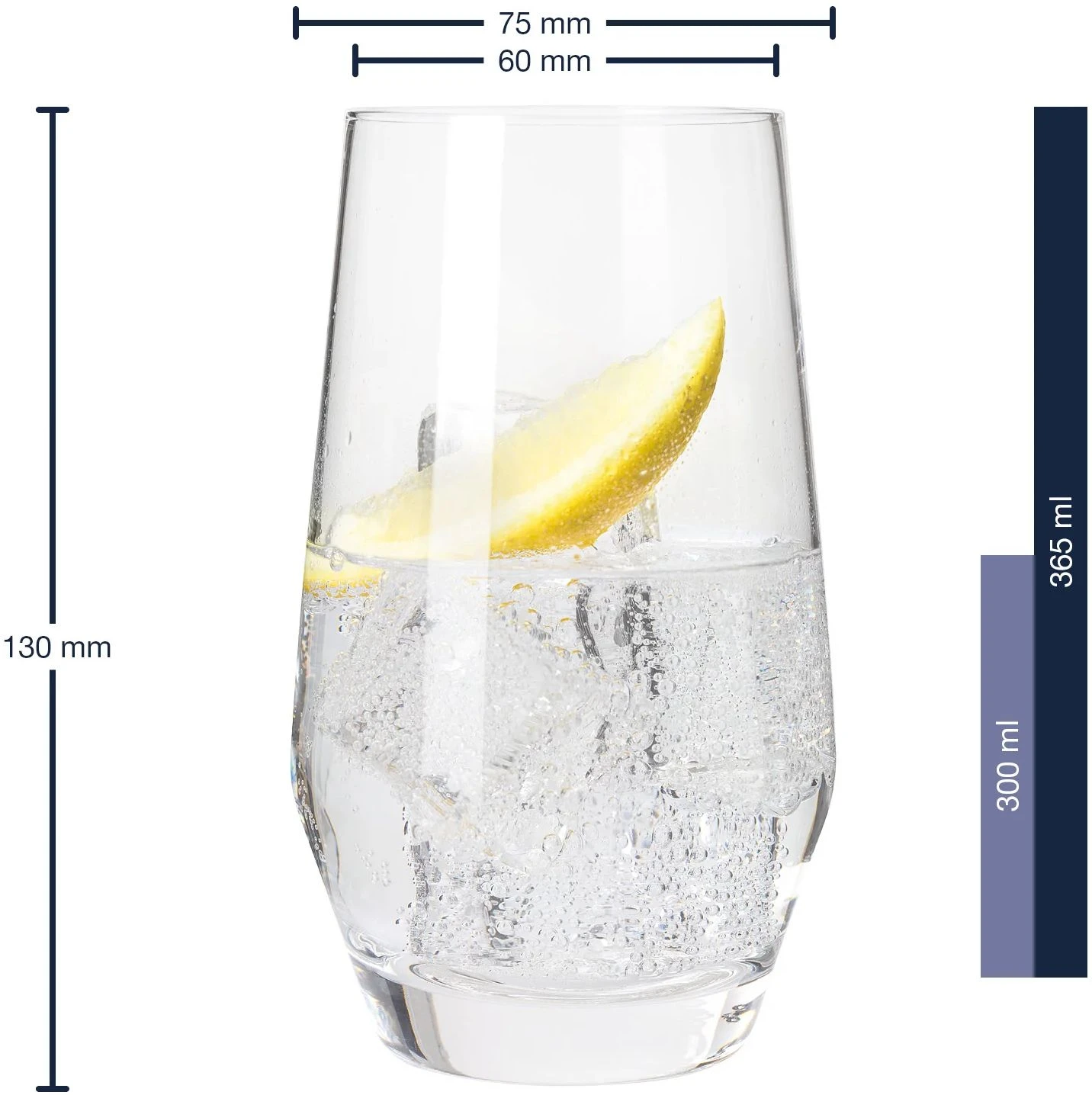 Leonardo Longdrinkglazen Puccini - 360 Ml - 6 Stuks - Afbeelding 2