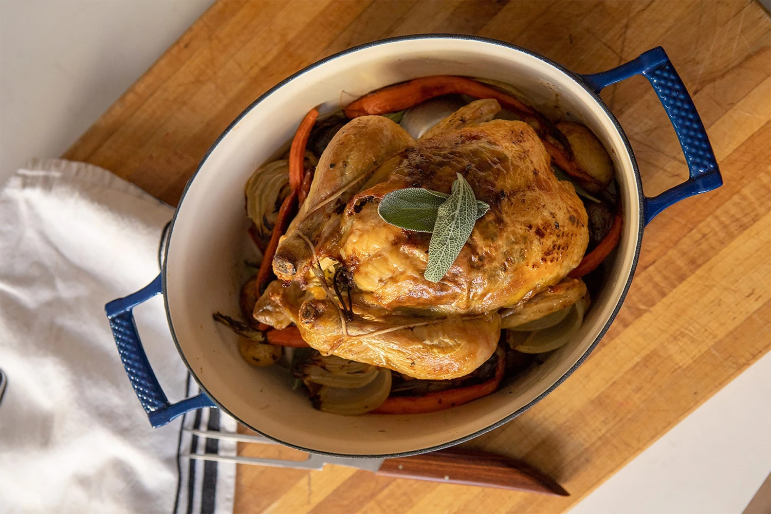 Saveur Selects Braadpan Ovaal Voyage - Classic Blue - ø 30 Cm - Geëmailleerde Anti-aanbaklaag - Afbeelding 4