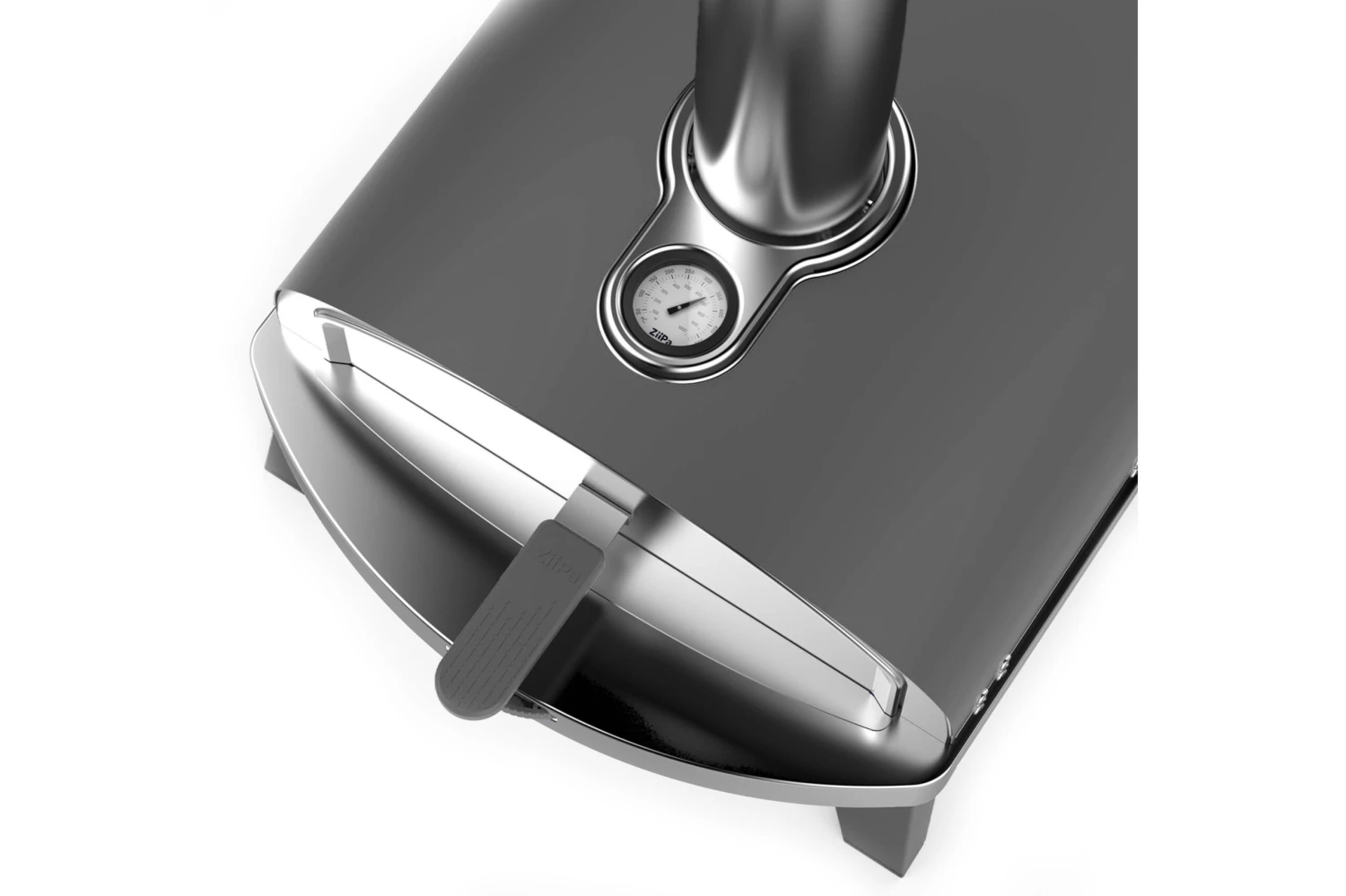 ZiiPa Pizza Oven Piana - Houtgestookt - Met Thermometer - Leisteen - Voor ø 30 Cm Pizza's - Roterende Pizzasteen - Afbeelding 7