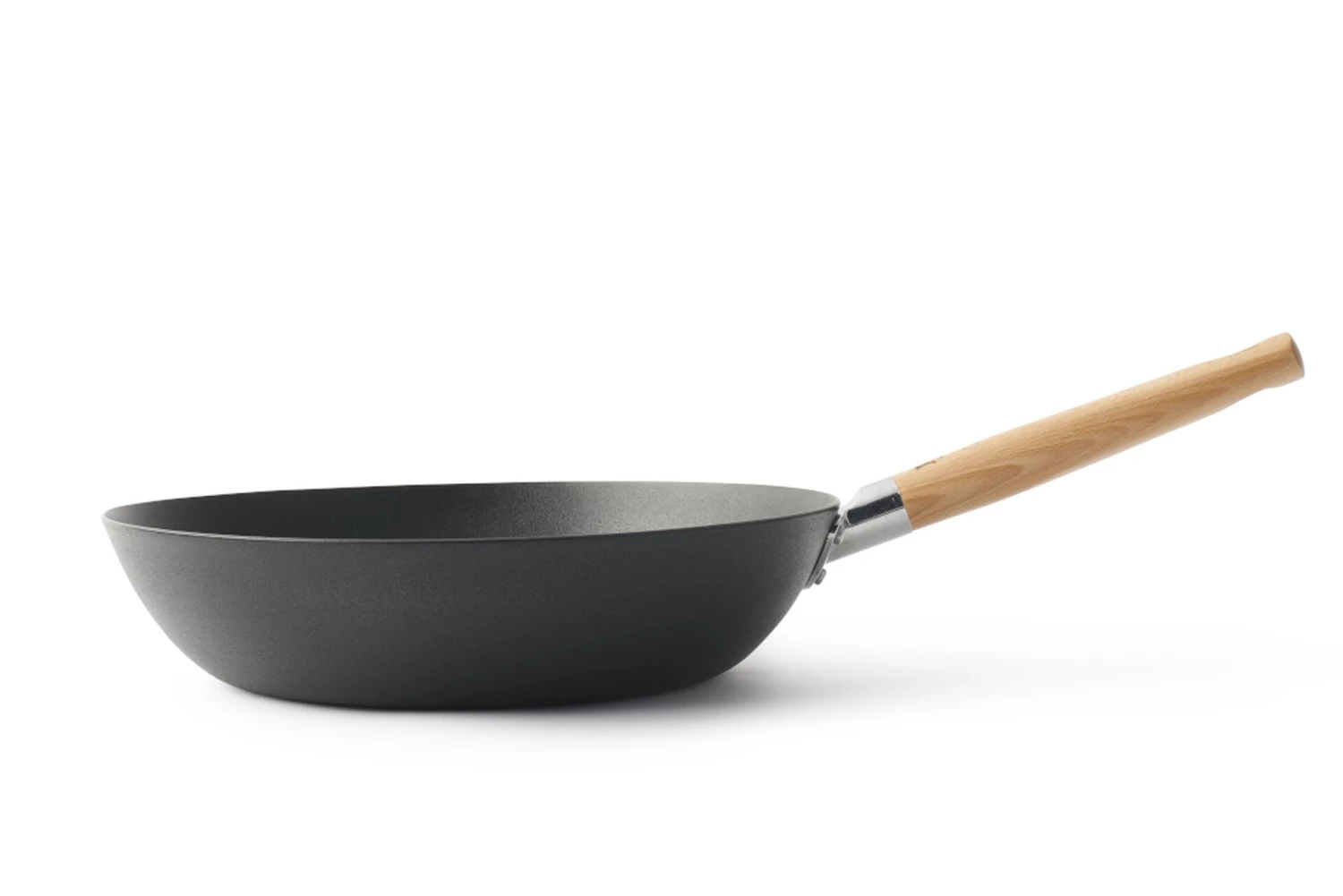 BK Wokpan Force - Carbon Steel - ø 30 Cm - Zonder Anti-aanbaklaag - Afbeelding 2