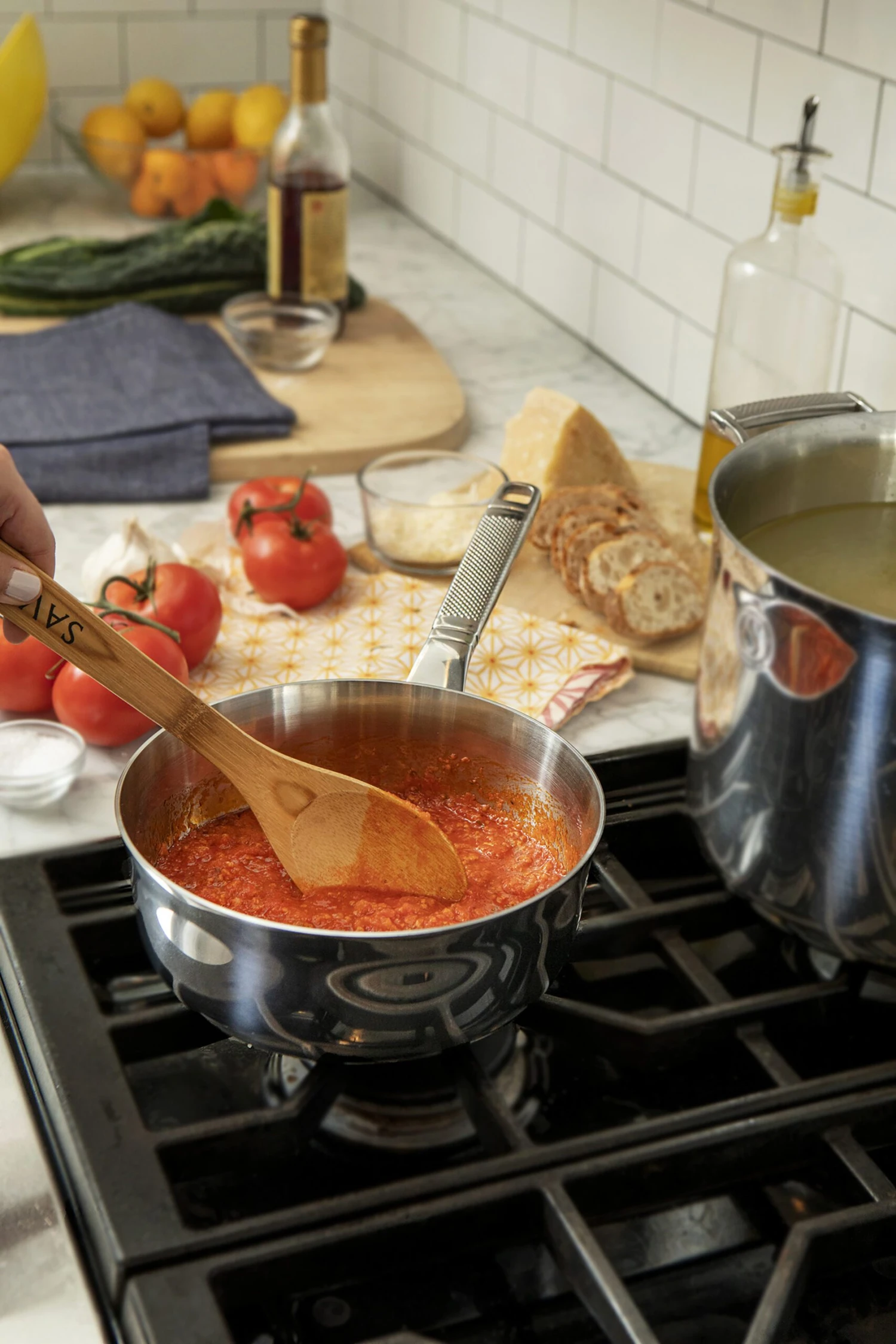 Saveur Selects Pannenset Voyage - TriPly RVS - 6 Delige Set - Afbeelding 2