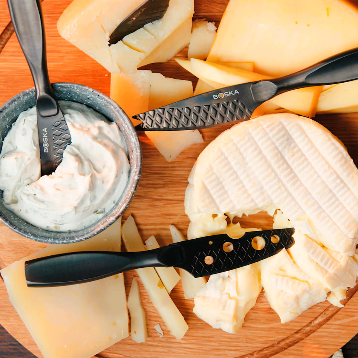 Boska Kaasmessenset Mini Monaco+ Zwart - Afbeelding 3