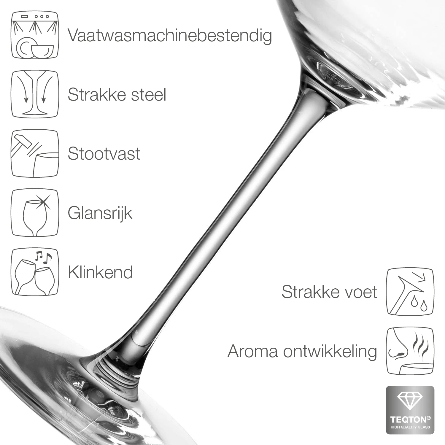 Leonardo Rode Wijnglazen Puccini - 750 Ml - 6 Stuks - Afbeelding 6