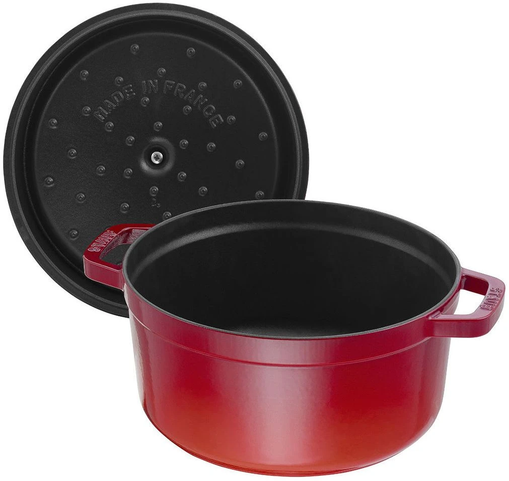 Staub Braadpan / Cocotte - Kersenrood - ø 28 Cm / 6.7 Liter - Afbeelding 4