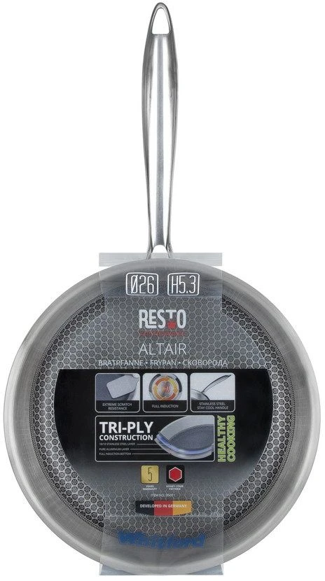 Resto Kitchenware Koekenpan Altair - ø 26 Cm - Standaard Anti-aanbaklaag - Afbeelding 12