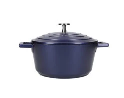 MasterClass Braadpan - Blauw - ø 20 Cm / 2.5 Liter - Standaard Anti-aanbaklaag