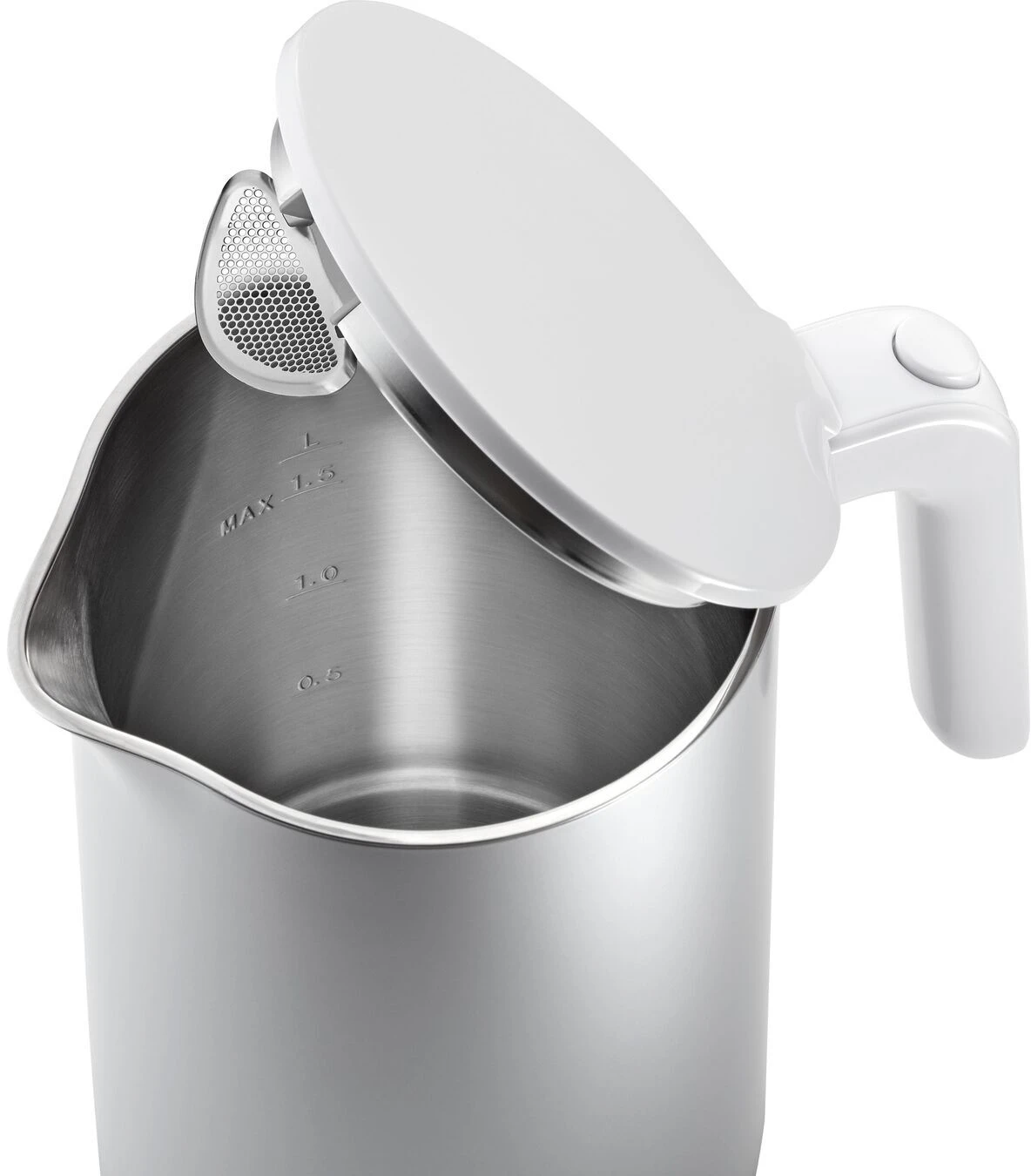 Zwilling Waterkoker Enfinigy - 1850 W - Zilver/Wit - 1.5 Liter - Afbeelding 3