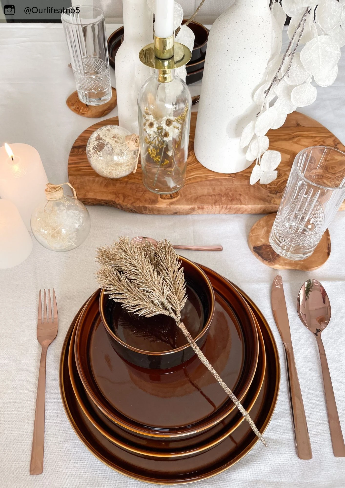 Sareva Bestekset - Koper - 4-delig - Afbeelding 5