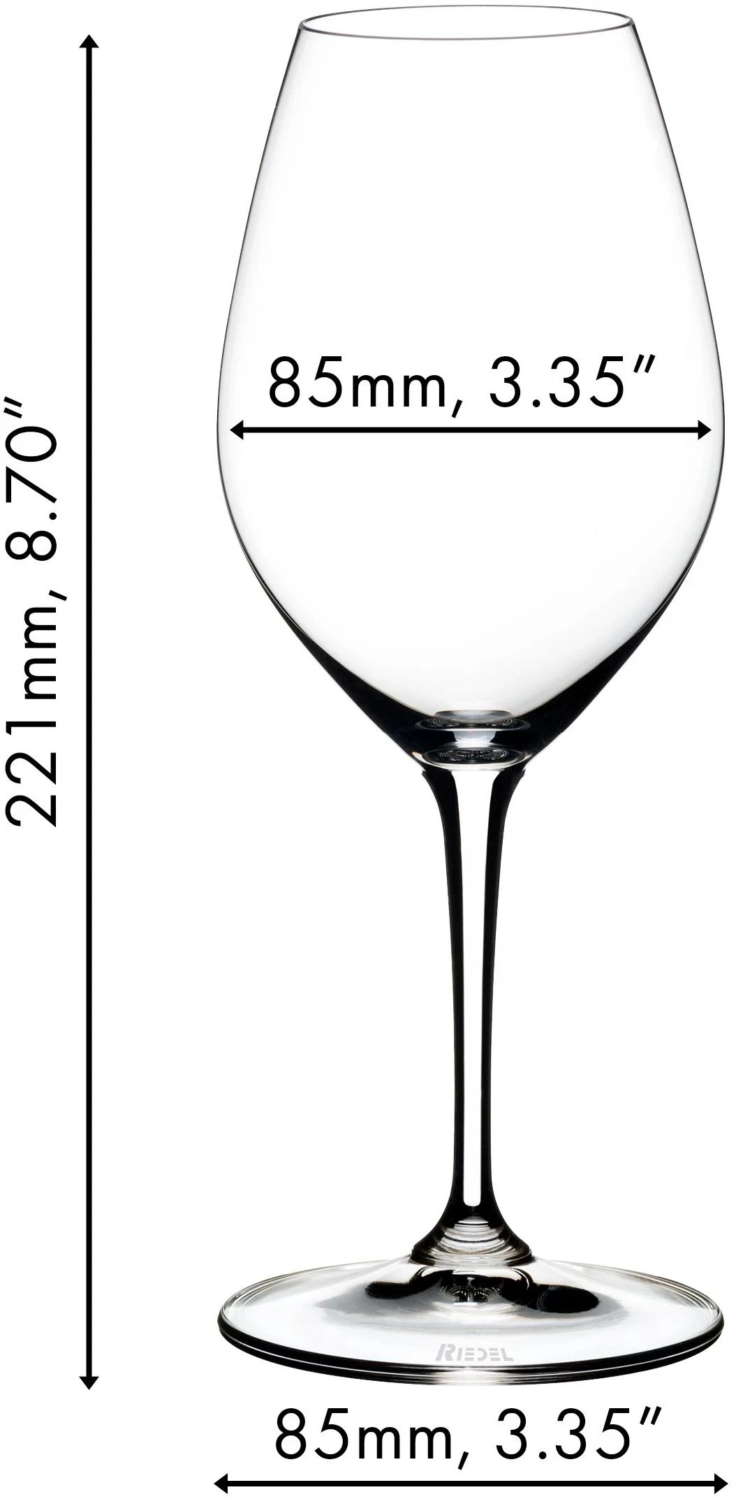 Riedel Champagne Glazen / Witte Wijnglazen Wine Friendly - 4 Stuks - Afbeelding 3
