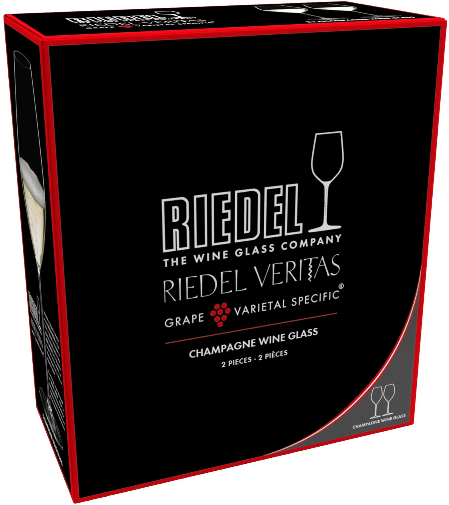 Riedel Champagne Glazen Veritas - 2 Stuks - Afbeelding 6