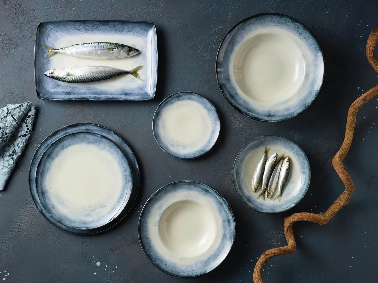 Arthur Krupp Serviesset Shade Sea - 12-delig / 4 Personen - Afbeelding 2