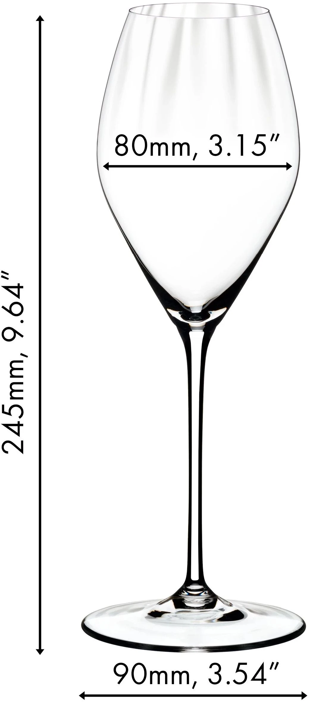 Riedel Champagne Glazen Performance - 2 Stuks - Afbeelding 3