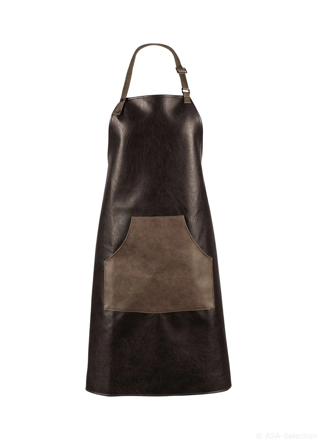 ASA Selection Keukenschort PVC Bruin 90 X 82 Cm
