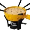 Boska Fondueset Cheesy - 6 Personen - Geel/zwart - 1.3 Liter