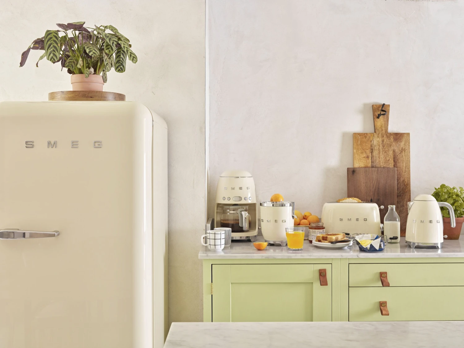 SMEG Citruspers - Elektrisch - Creme - CJF11CREU - Afbeelding 7