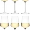 Leonardo Witte Wijnglazen / Riesling Wijnglazen Puccini - 400 Ml - 6 Stuks