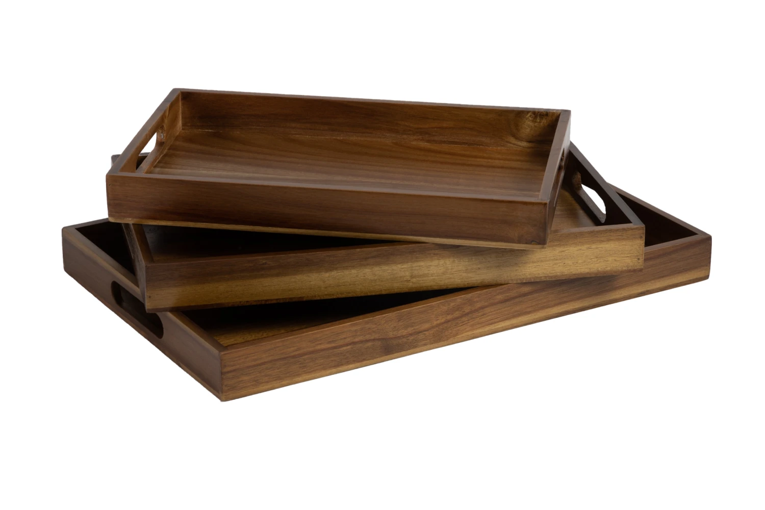 Jay Hill Dienblad Acacia Naturel 35 X 22 Cm - Afbeelding 4