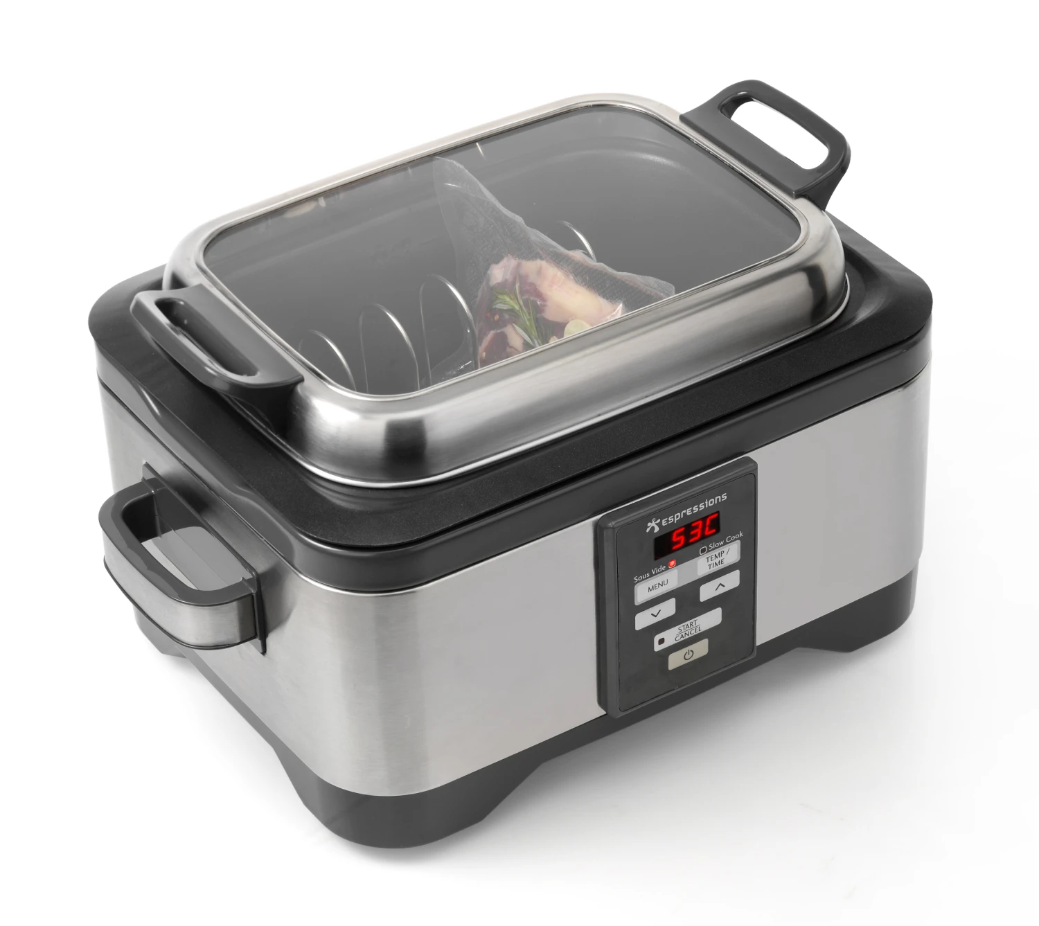 Espressions Sous Vide & Slowcooker Duo - 3 Standen - 5.5 Liter - EP4000 - Afbeelding 4