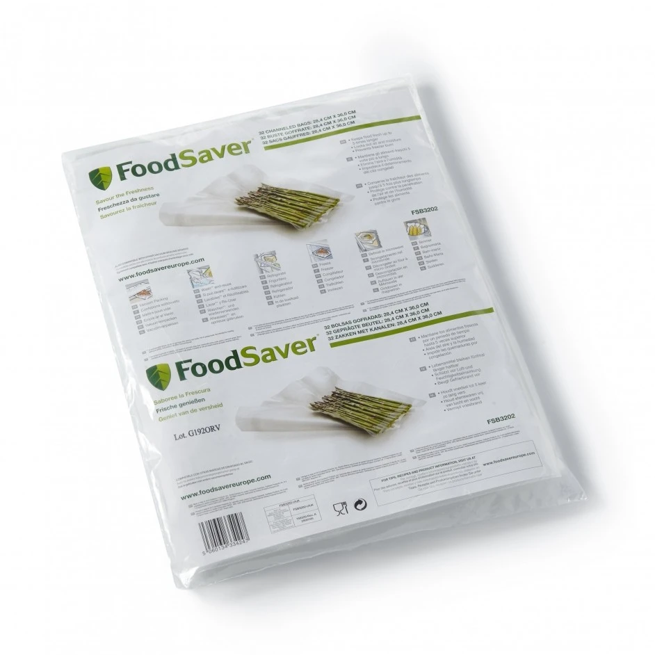 FoodSaver Vacumeerzakken 36 X 28 Cm - 32 Stuks