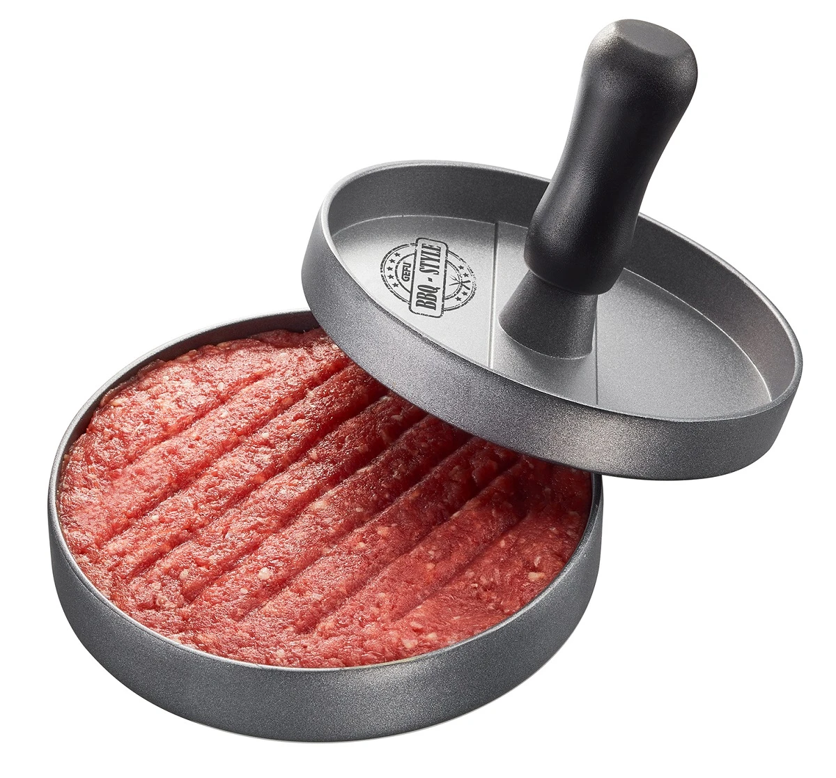 Gefu Hamburgerpers - Aluminium - ø 11.8 Cm