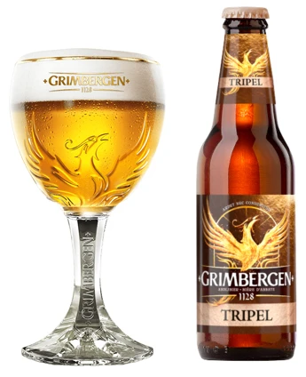 Grimbergen Bierglazen Op Voet - 330 Ml - 6 Stuks - Afbeelding 3