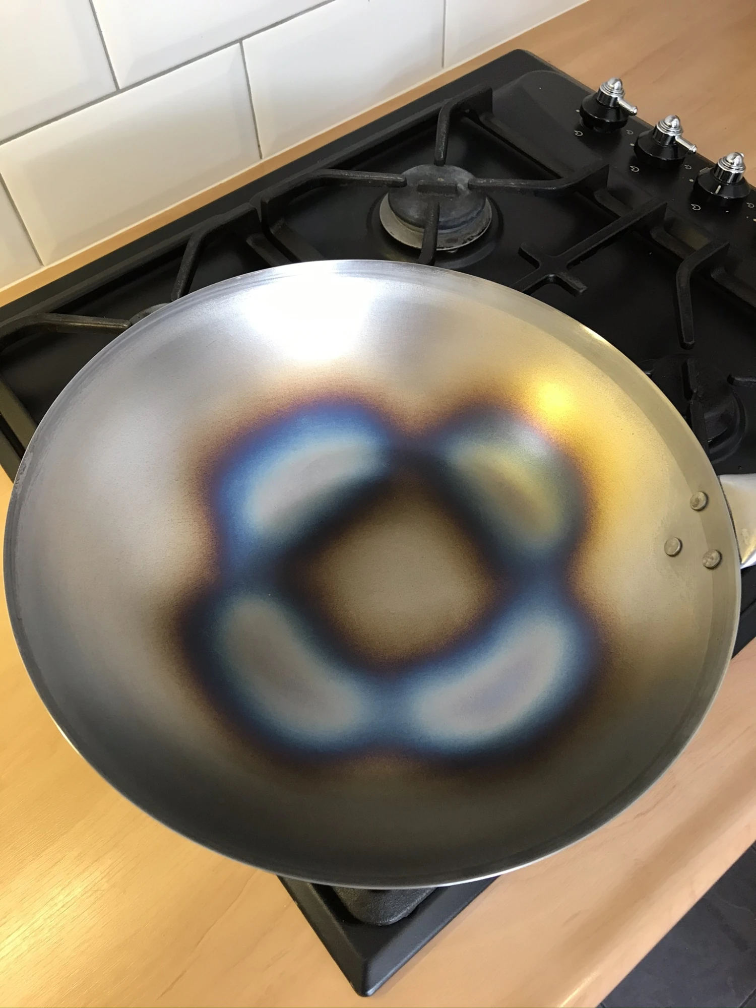 Pannenset Voccelli (Koekenpan ø 24 Cm & Wokpan ø 25 Cm) - Zonder Anti-aankbalaag - Afbeelding 3