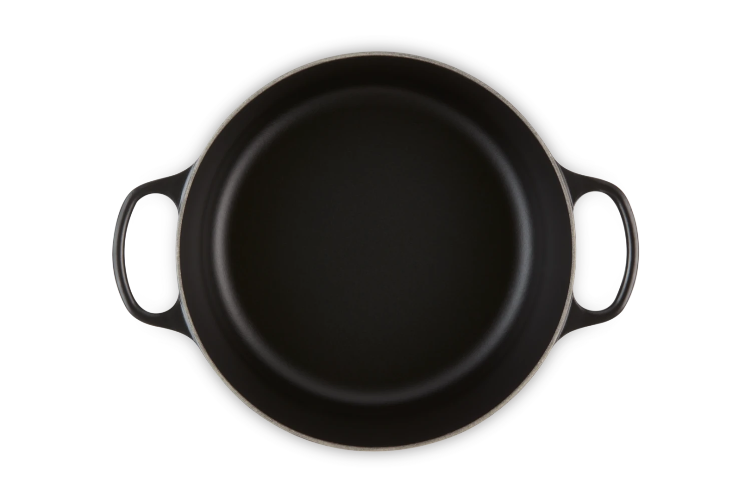 Le Creuset Braadpan Signature - Mat Zwart - ø 24 Cm / 4.2 Liter - Afbeelding 4
