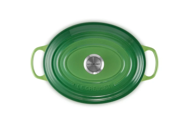 Le Creuset Braadpan Signature - Ovaal - Bamboo - ø 29 Cm / 4.7 Liter - Afbeelding 4