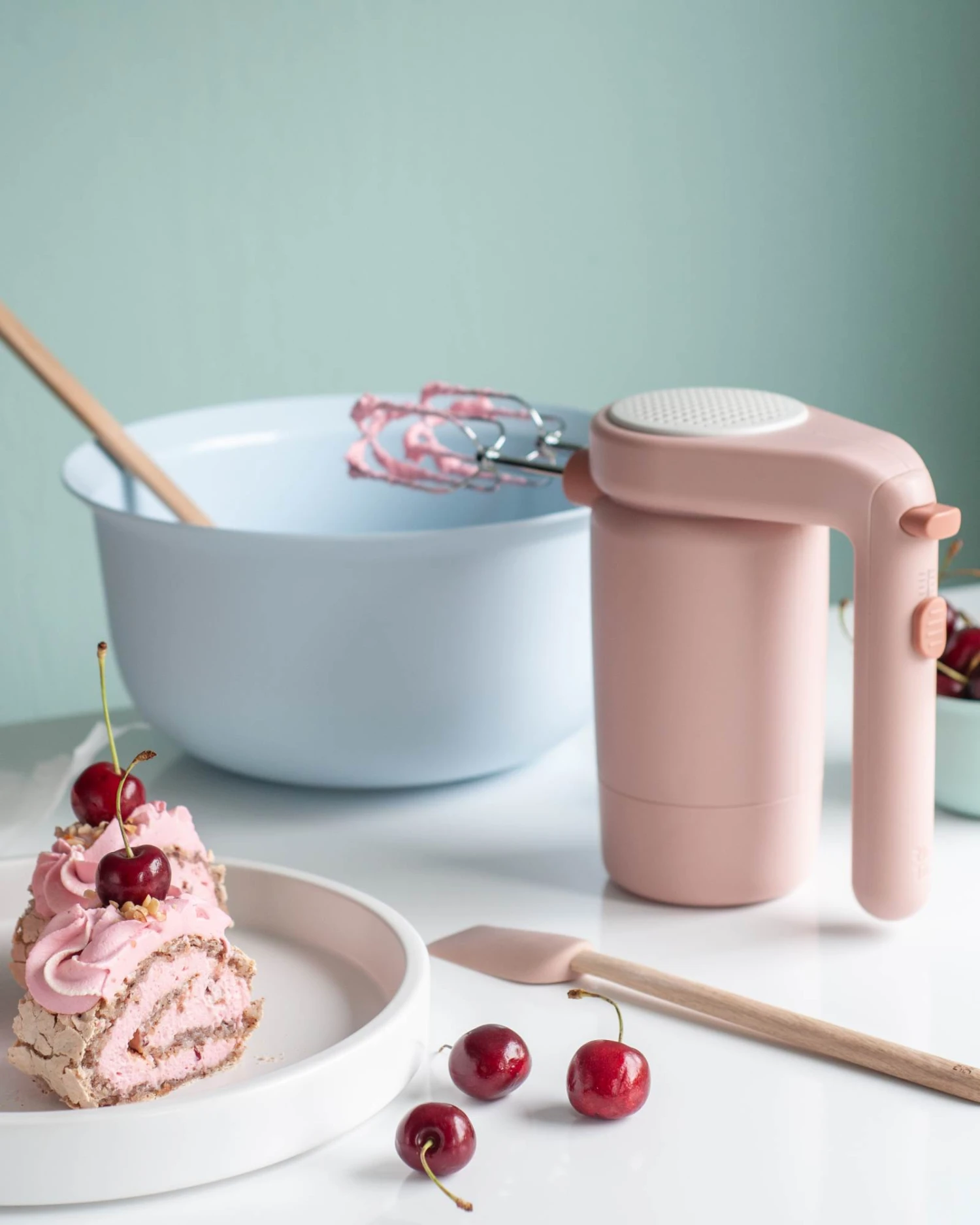 RIG TIG Rig-Tig Handmixer Foodie - 170 W - Roze - Afbeelding 2