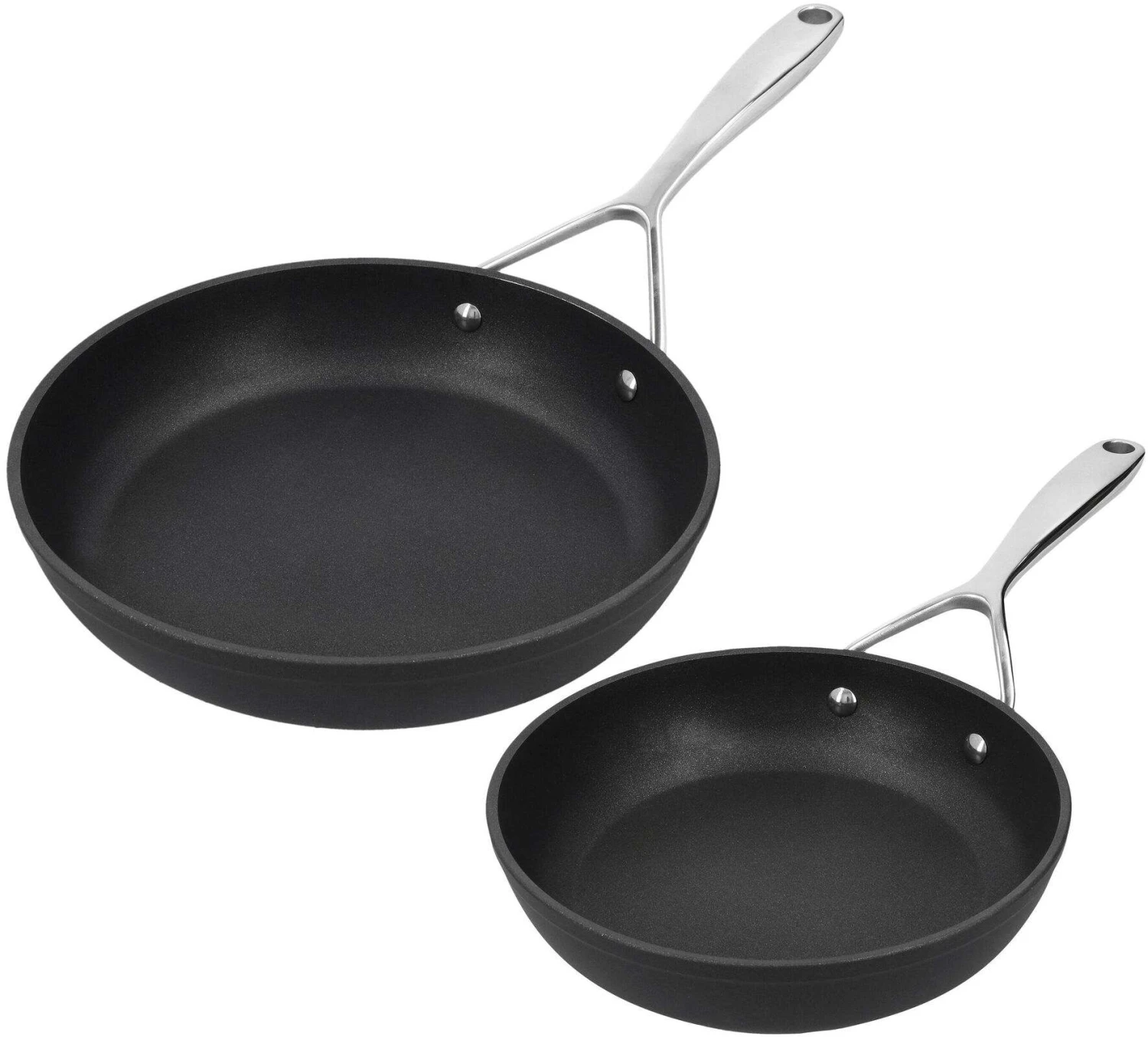 Demeyere Koekenpannen Alu Plus 3 - Duraslide - ø 20 + 24 Cm - Standaard Anti-aanbaklaag