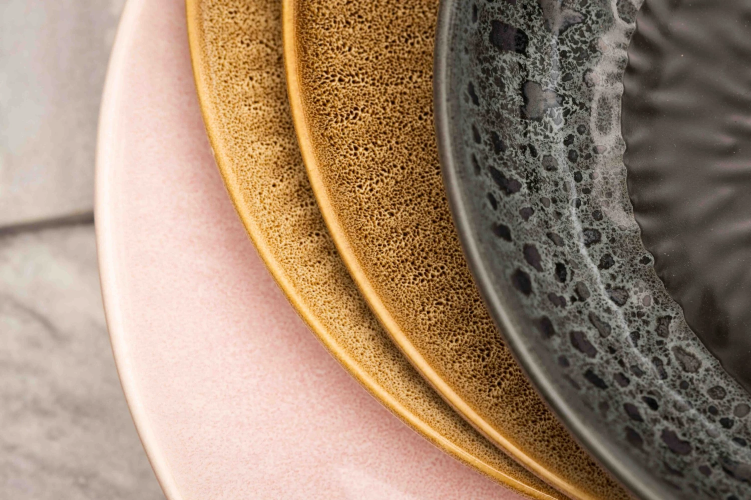 Jay Hill Serviesset Alderney - 16-delig / 4 Personen - Bruin/Geel - Afbeelding 5