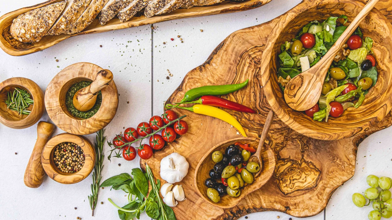 Jay Hill Pollepel Tunea - Olijfhout - 30 Cm - Afbeelding 3