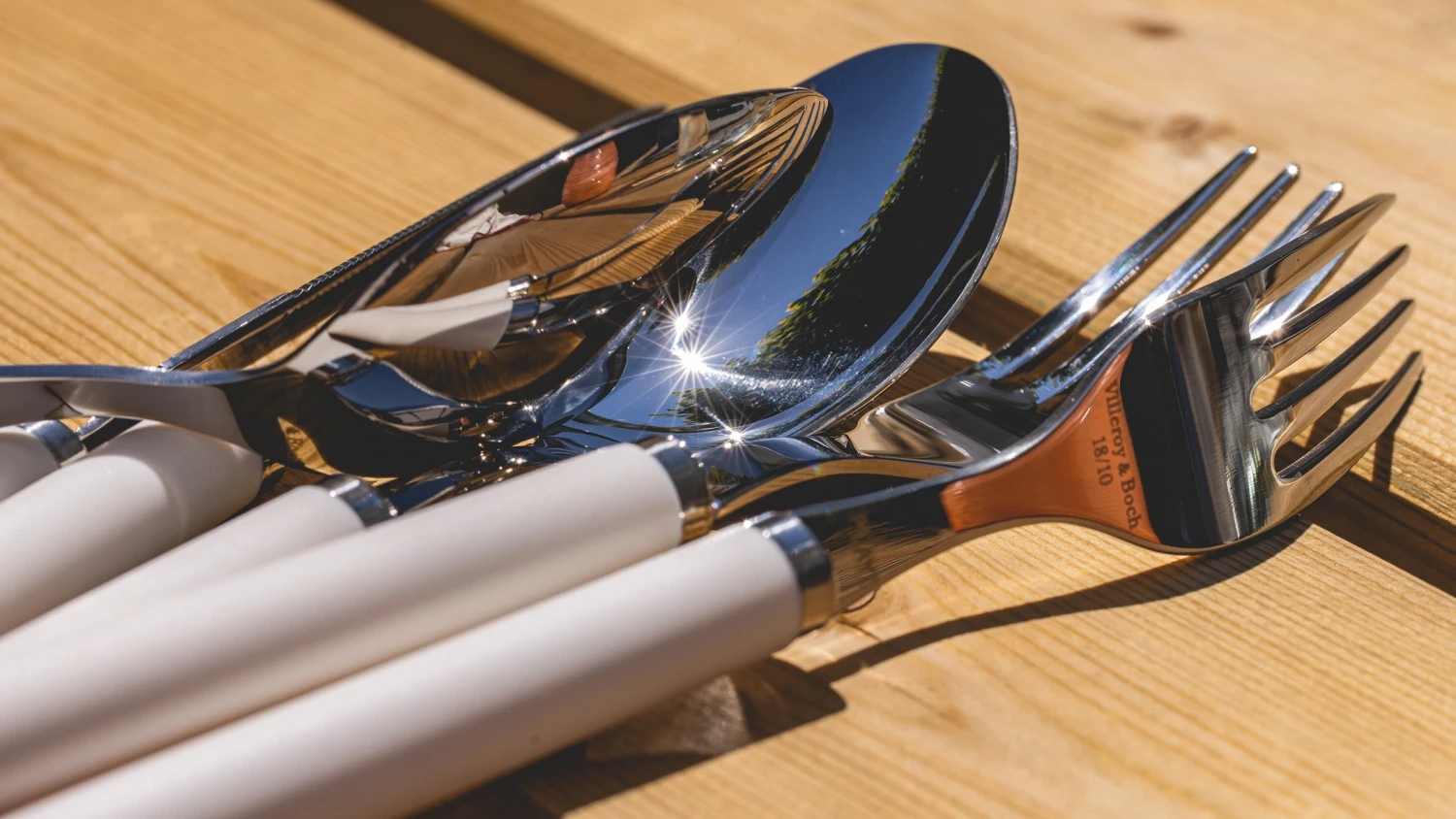 Villeroy & Boch Bestekset Play! - White Pearl - 30 Delig / 6 Personen - Afbeelding 2