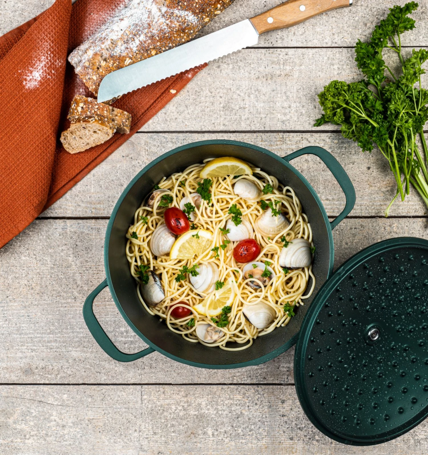 Westinghouse Braadpan Performance - Gracious Green - ø 24 Cm / 4.5 Liter - Afbeelding 10