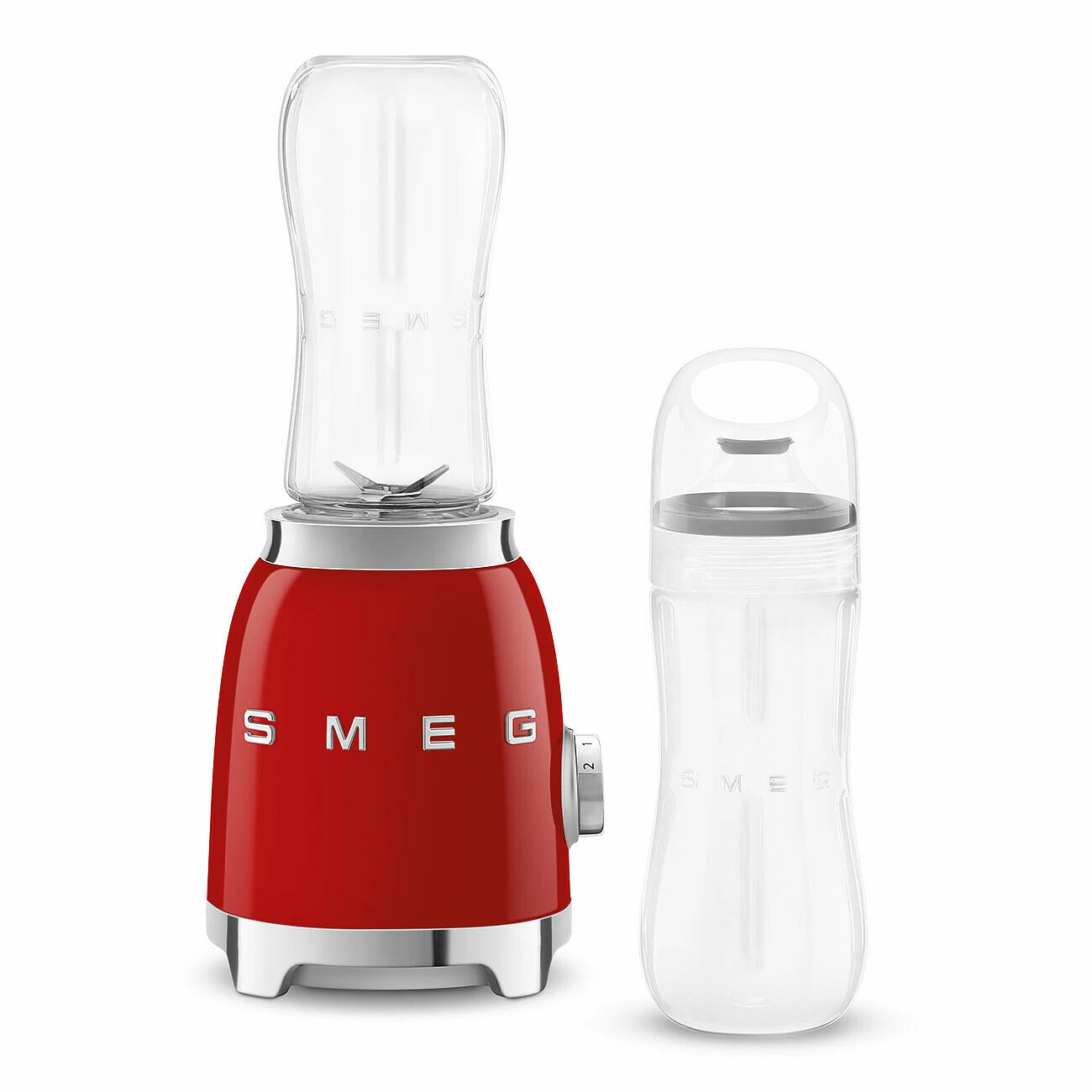 SMEG Smoothie Blender - Compact - Rood - 600 Ml - PBF01RDEU - Afbeelding 4