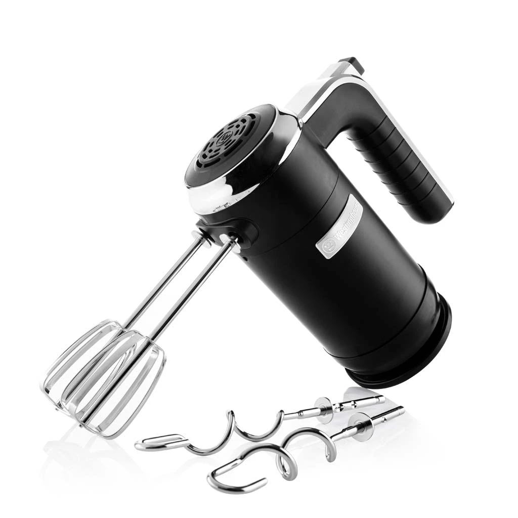 Westinghouse Handmixer Retro Collections - 6 Standen - Liquorice Black - WKHM250BK