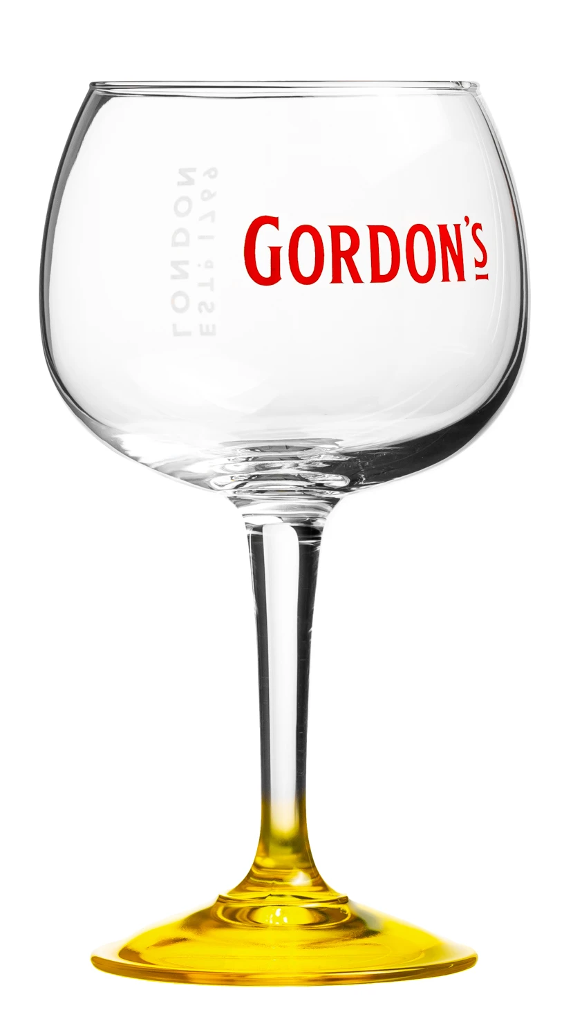 Gordon's Gin Tonic Glazen - Lemon - 6 Stuks - Afbeelding 2