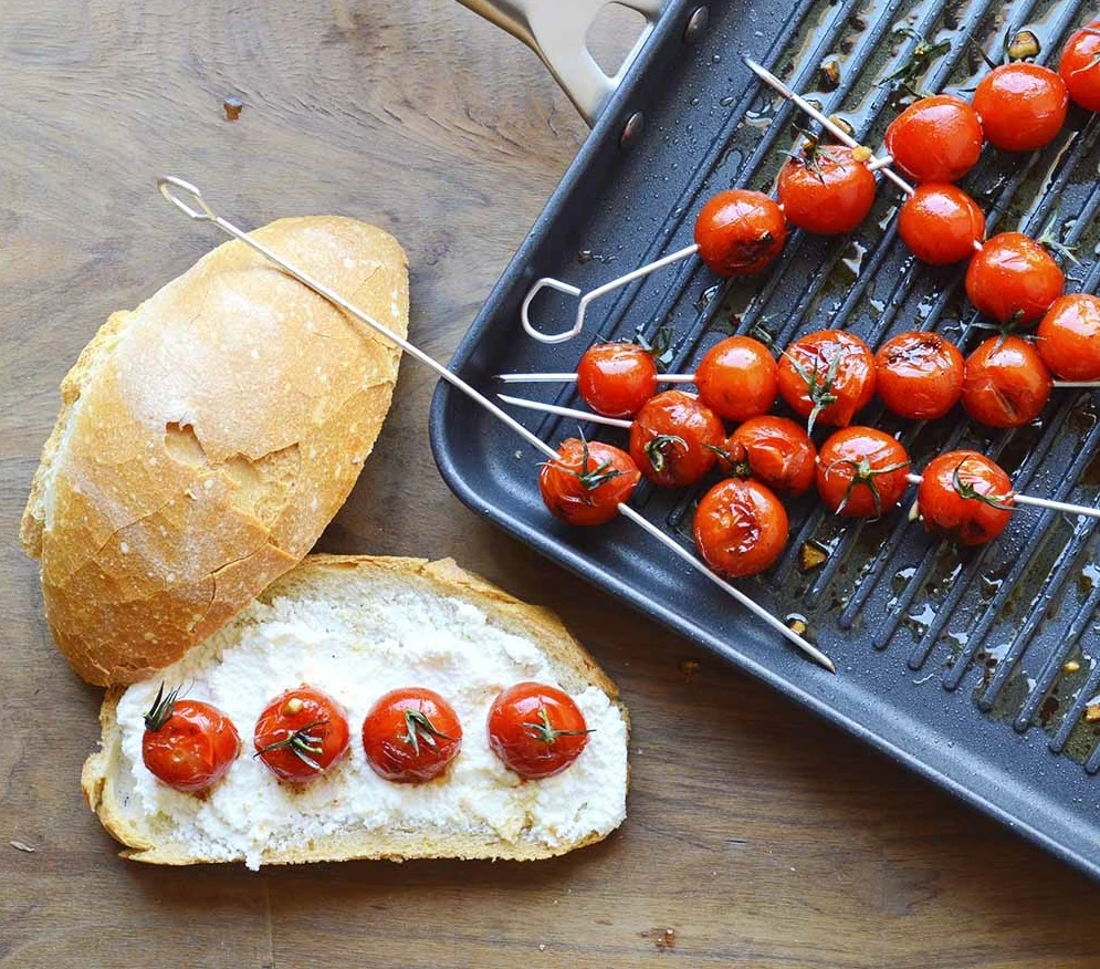 Valira Grillpan Aire Met Handgrepen - 34 X 25 Cm - Standaard Anti-aanbaklaag - Afbeelding 2