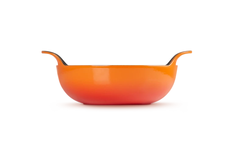 Le Creuset Wokpan / Balti Dish - Oranjerood - ø 24 Cm / 2.7 Liter - Geëmailleerde Anti-aanbaklaag - Afbeelding 3