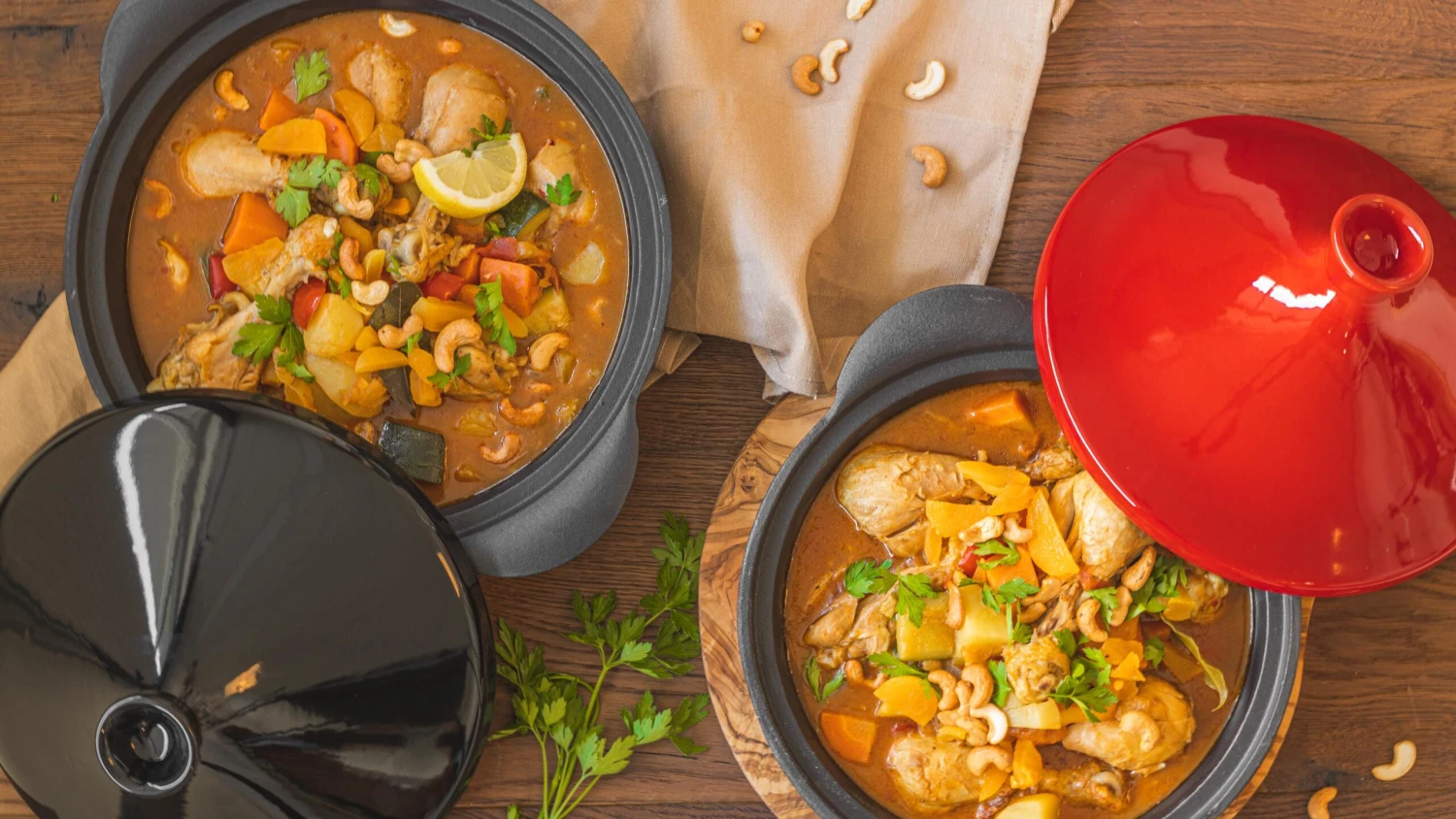 Blackwell Tajine Gietijzer - Zwart - ø 30 Cm / 3 Liter - Afbeelding 2