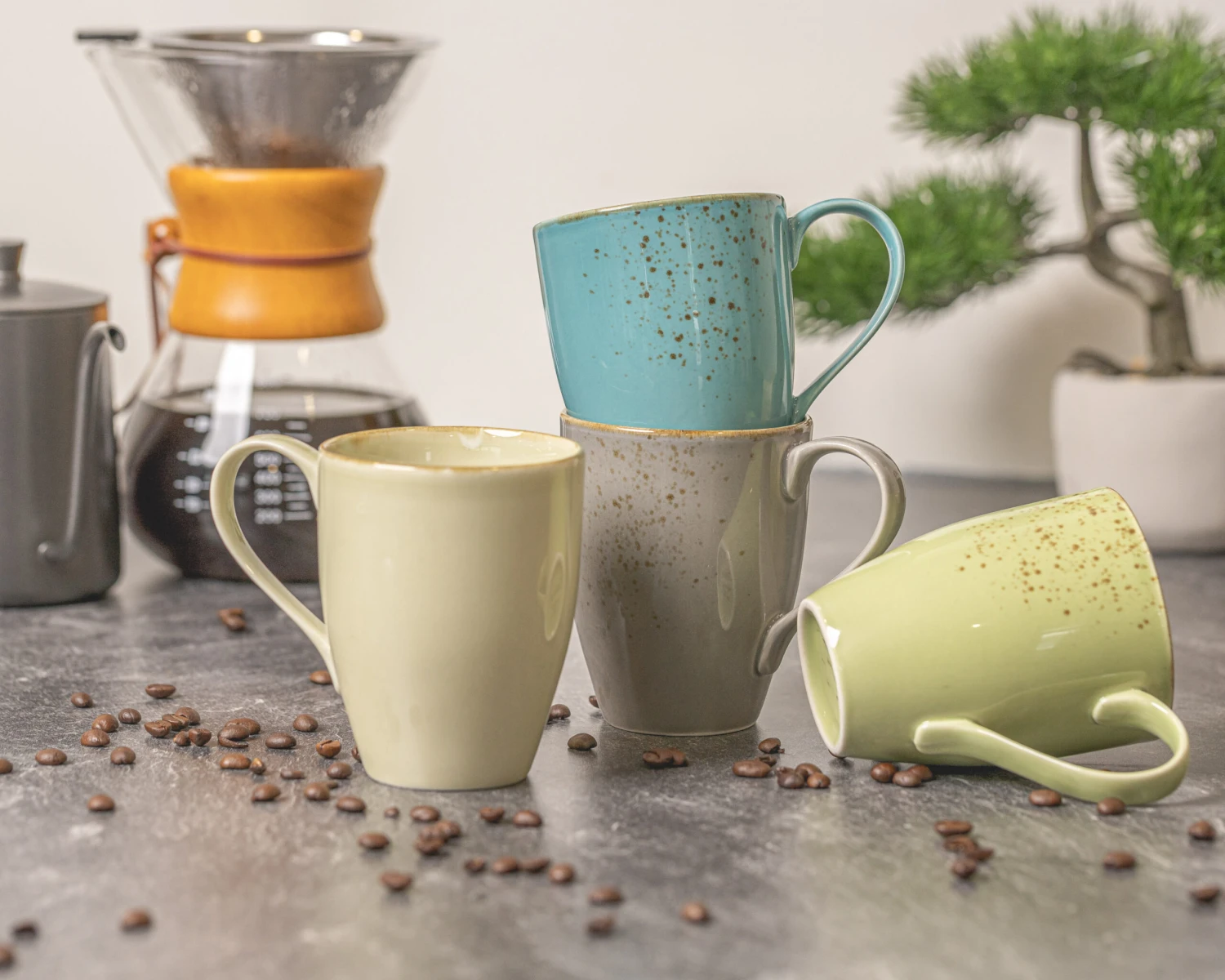 Jay Hill Serviesset Santorini - 16-delig / 4 Personen - Groen - Afbeelding 5