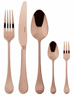 Sambonet Bestekset Taormina - Koper - 30 Delig / 6 Personen