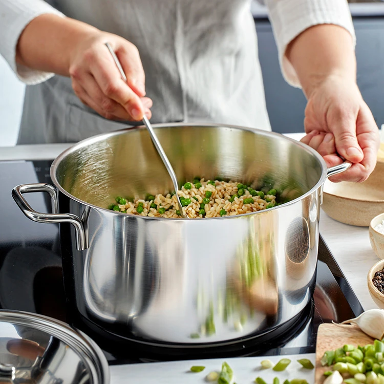 Demeyere 3 Delige Pannenset (Kookpan ø 18 / 20 Cm En Sauspan ø 20 Cm) + Deksels Apollo 7 - RVS - Afbeelding 2