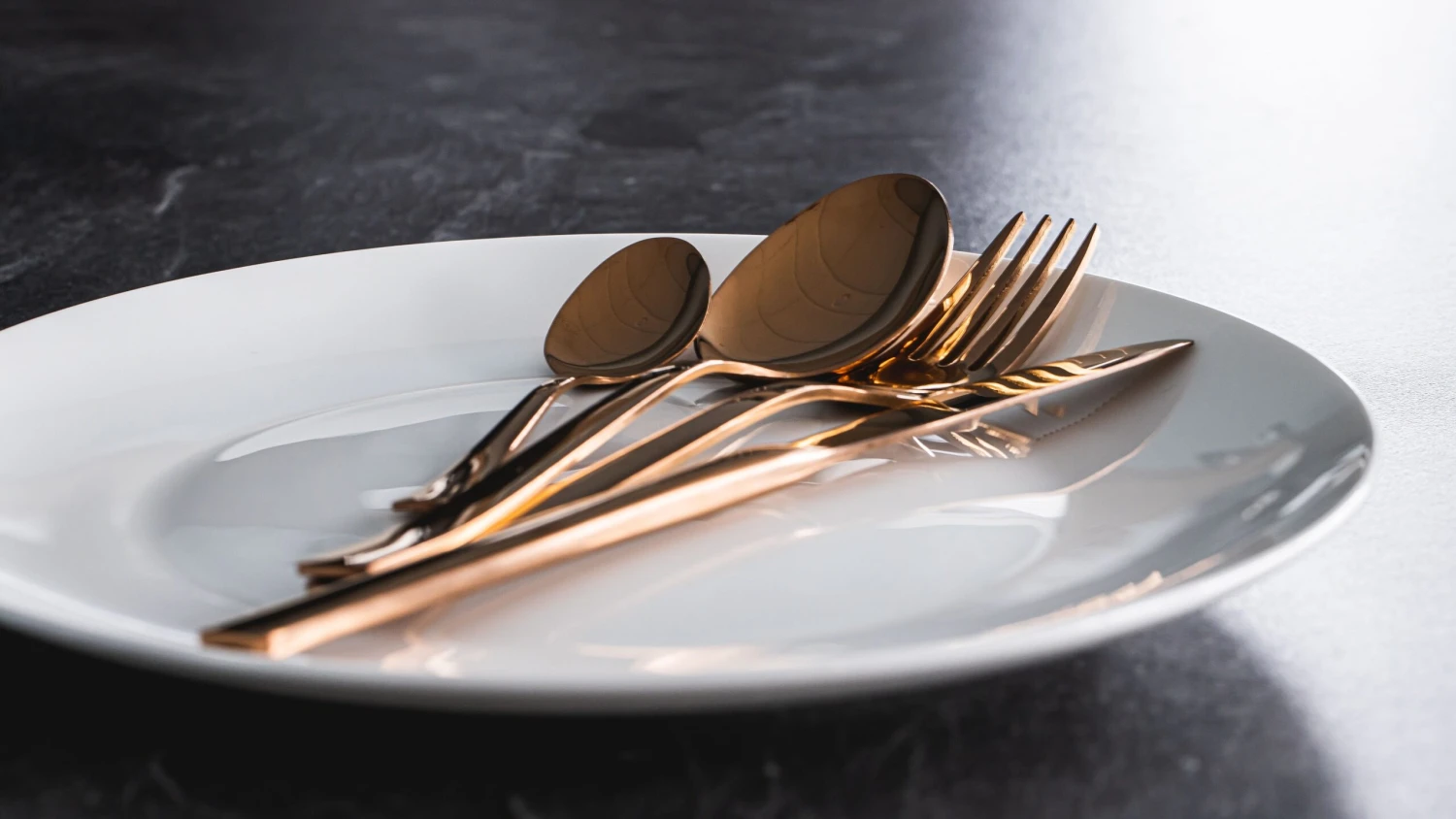 Sareva Bestekset - Koper - 4-delig - Afbeelding 3