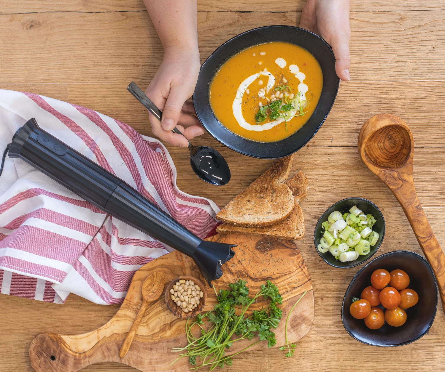 Alessi Staafmixer Plissé - 2 Standen - Zwart - Michele De Lucchi - MDL10 B - Afbeelding 2