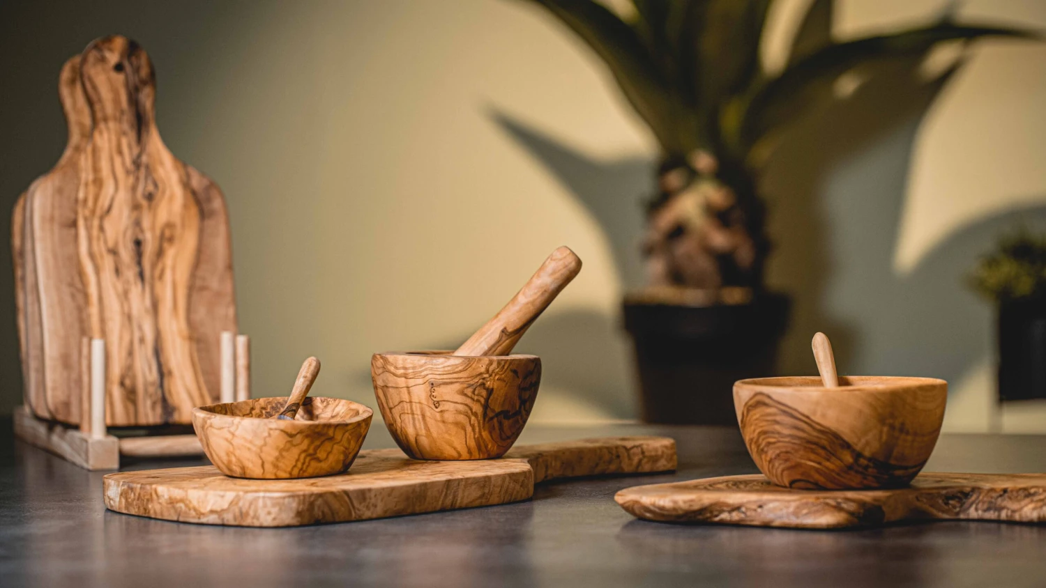 Jay Hill Pollepel Tunea - Olijfhout - 30 Cm - Afbeelding 6