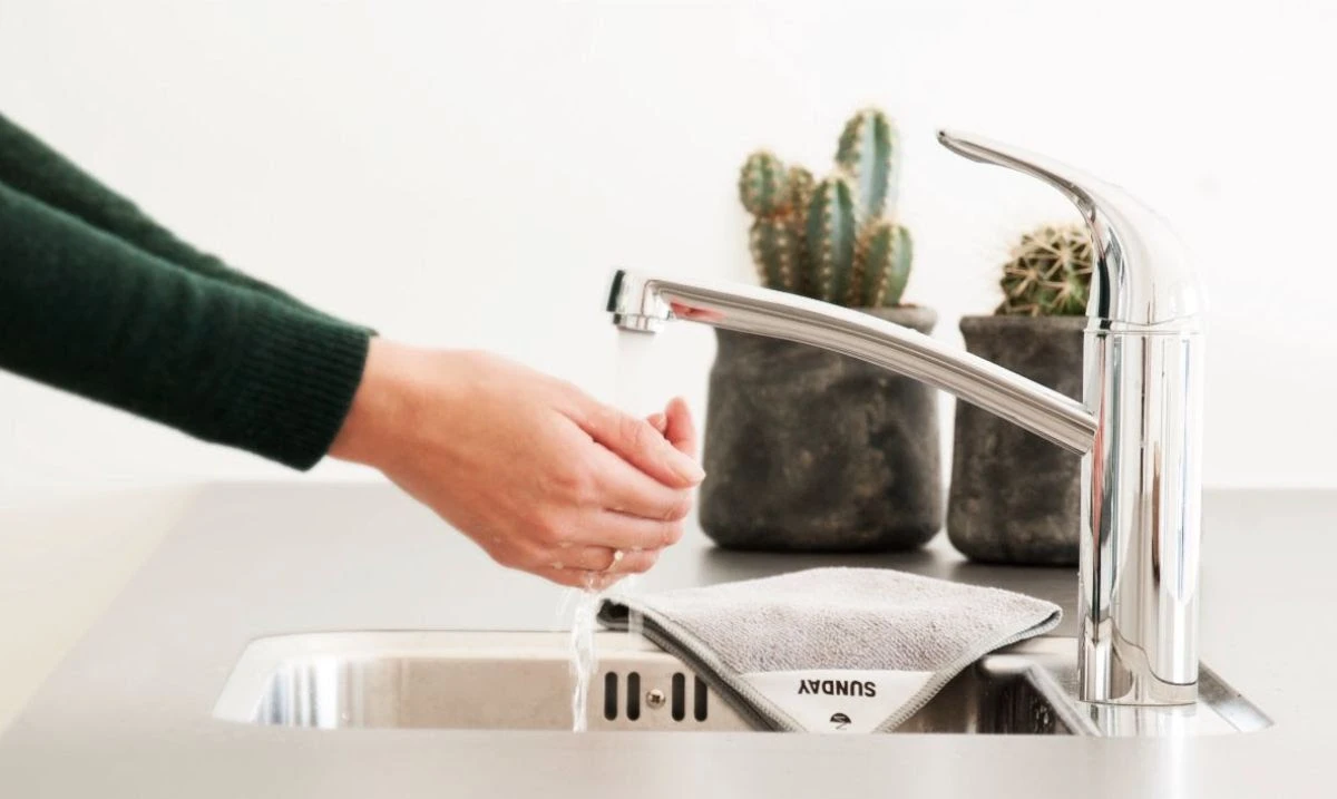 Klud Vaatdoekjes Zwart 30 X 30 - 7 Stuks - Afbeelding 5