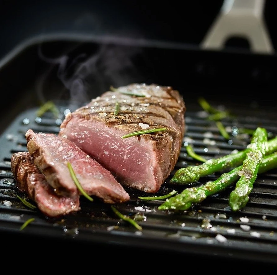 Valira Grillpan Aire Met Handgrepen - 28 X 28 Cm - Standaard Anti-aanbaklaag - Afbeelding 2