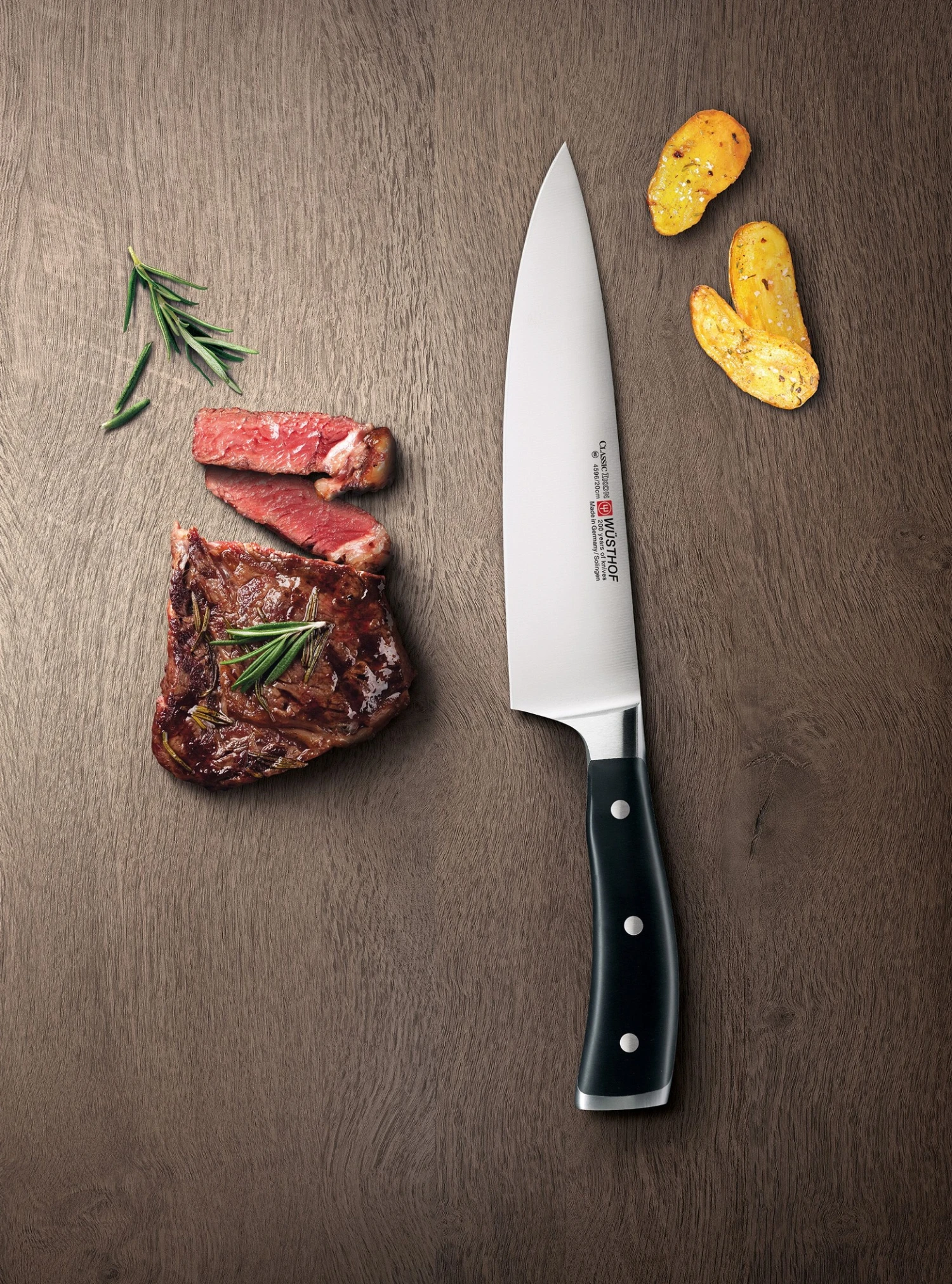 Wusthof Vleesmes Classic Ikon 20 Cm - Afbeelding 2